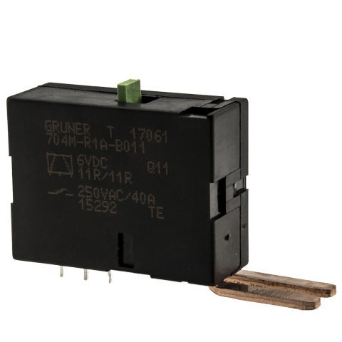 BBAtechniek artnr. 2104 - Relais 250VAC 40A 2x11Ω (1x)