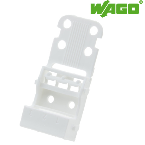 BBAtechniek artnr. 66023 - Bevestigingsadapter Wago 221 voor 1x 3-voudig (1x)