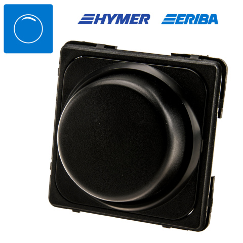 S20.000 12V LED dimmer incl. opvulrand zwart (1x)