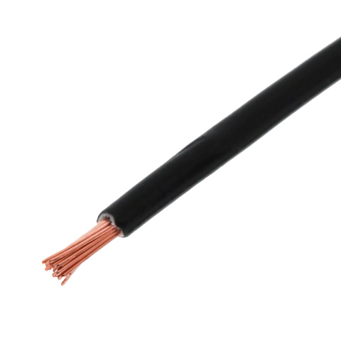 Kabel 2.0mm2 zwart (100m)
