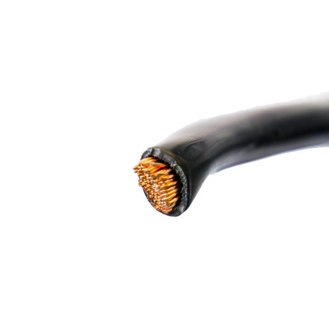 10.0mm2 kabel flexibel zwart (100m)