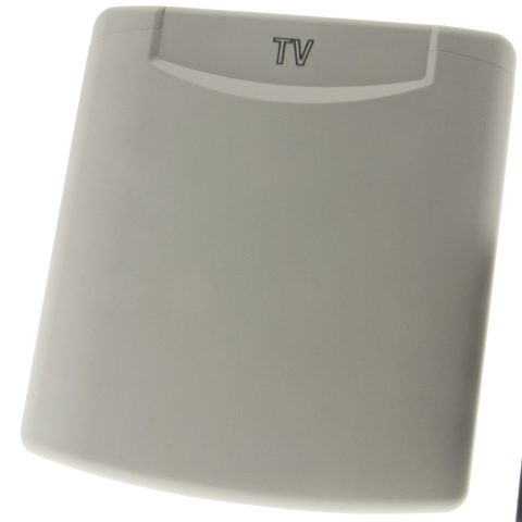 Losse klep TV icoon licht grijs (1x)