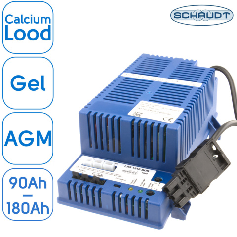 BBAtechniek artnr. 28102 - 12V 18A Schaudt LAS1218 Bus Wago + temp.voeler (1x