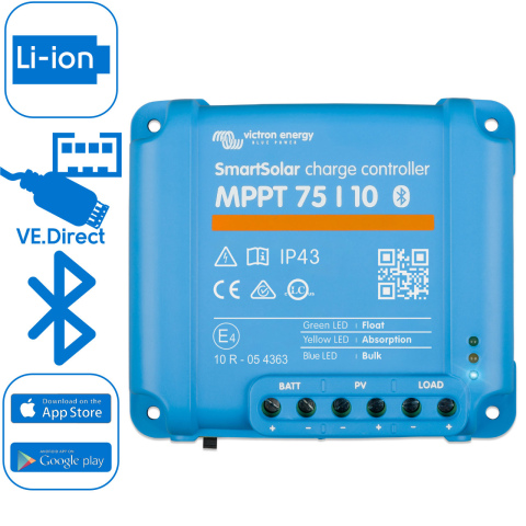 Victron SmartSolar MPPT 75/10 12/24V (1x)