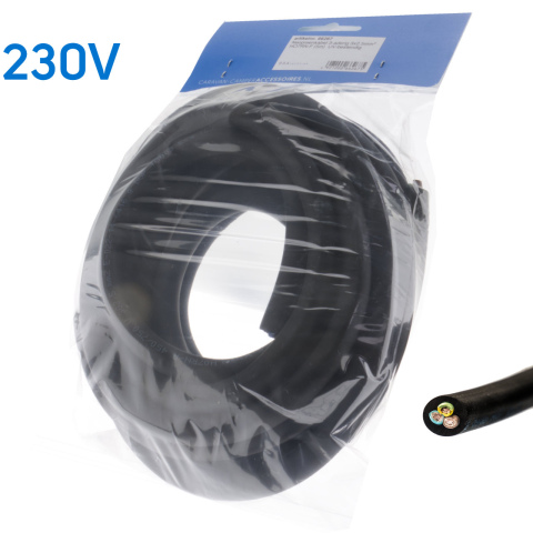 Neopreenkabel 3-aderig 3x2.5mm2  HO7RN-F (5m)