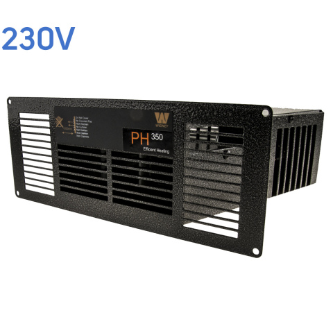 BBAtechniek artnr. 25044 - MPH350 plint vloerverwarming 230V 350W (1x)