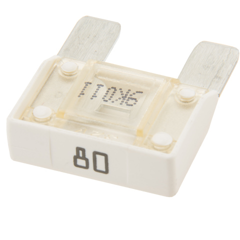 BBAtechniek artnr. 13732 - Maxi steekzekering 80A wit (10x)