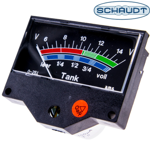 BBAtechniek artnr. 8852 - Schaudt meetinstrument 5-14V + tankinhoud (1x)