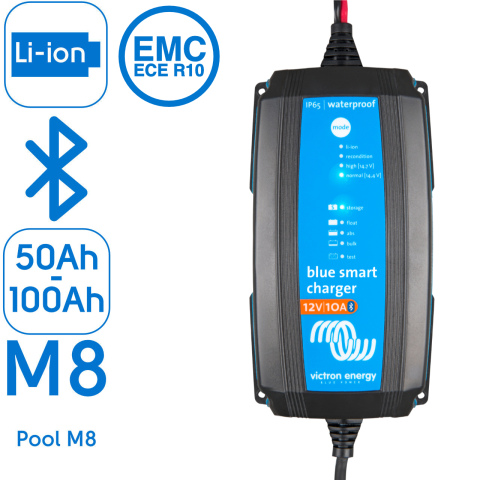 BBAtechniek artnr. 38266 - Victron Blue Smart IP65 acculader 12/10-1 (1x)