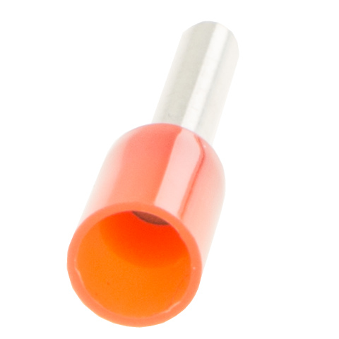 BBAtechniek artnr. 11775 - Adereindhuls ‘T’ French 1.0mm² rood (100x)