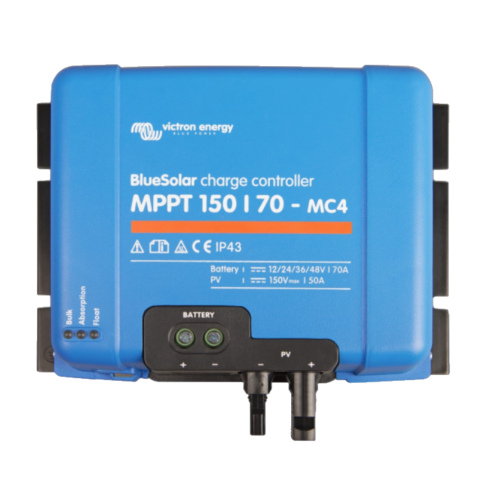 BBAtechniek artnr. 38276 - Victron BlueSolar MPPT 150/70-MC4 12/24/48V (1x)