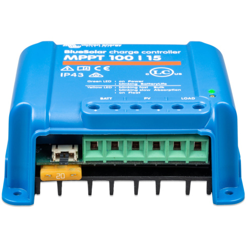 BBAtechniek artnr. 38282 - Victron BlueSolar MPPT 100/15 12/24V (1x)
