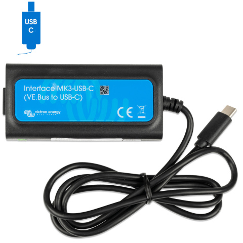 BBAtechniek artnr. 38333 - Victron interface MK3-USC VE.Bus to USB-C (1x)