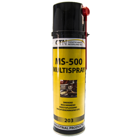 BBAtechniek artnr. 39801 - MS-500 multispray transparant (1x)