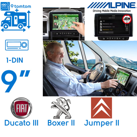 BBAtechniek artnr. 8638 - Ducato Boxer Jumper navigatie (1x)