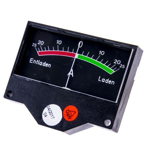 BBAtechniek artnr. 8853 - Schaudt meetinstrument paneel 25A-0-25A (1x)