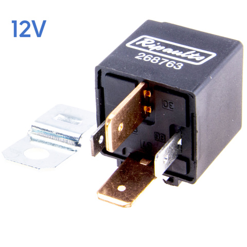 BBAtechniek artnr. 15872 - 12V 70A 4-polig relais (1x)