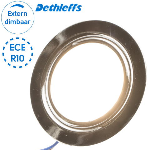 BBAtechniek artnr. 20192 - Dometic LED spot Steffi 12V 2W ECE R10(1x)