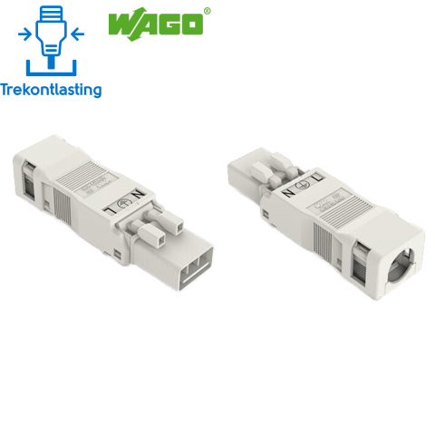 Wago Winsta mini connector male 3-polig (5x)