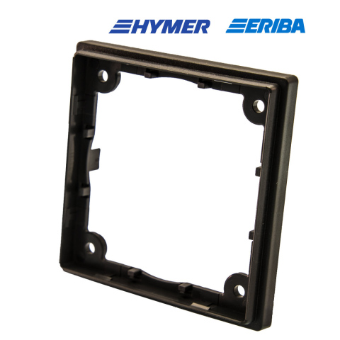 Afstandsraam 1-vak laag leigrijs S20.000 (1x)