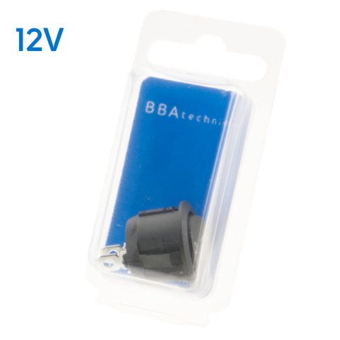 BBAtechniek artnr. 8867 - 12V 16A 2-polig On-Off schakelaar mini iconen (1x)