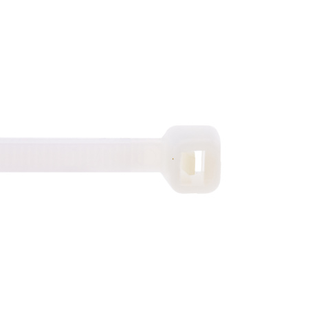 BBAtechniek artnr. 17038 - Tyrap 4.8x200mm max Ø 50mm wit nylon (10x)