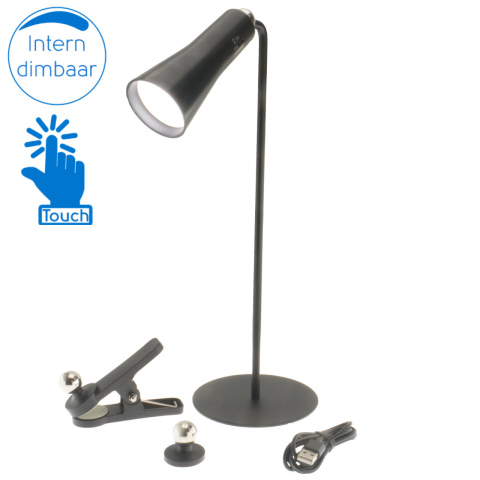 BBAtechniek artnr. 65578 - Florence multifunctionele LED 12V 3W zwart(1x)