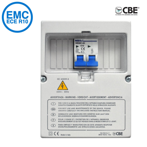 BBAtechniek artnr. 8122 - CBE DS100 230V 13A magnetische thermo switch (1x)