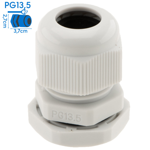 NDS wartel kabeldoorvoer  7-12mm wit PG13.5 (1x)