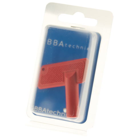 BBAtechniek artnr. 10002 - Reserve sleutel hoofdstroom 12V 100A (1x)