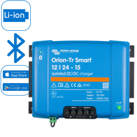 BBAtechniek artnr. 8600 - Victron Orion-Tr Smart 12/24-15A 360W (1x)