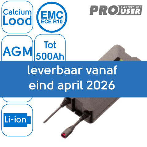 BBAtechniek artnr. 9840 - 12V 25Ah Pro-User intelligente acculader IBC25 1x)