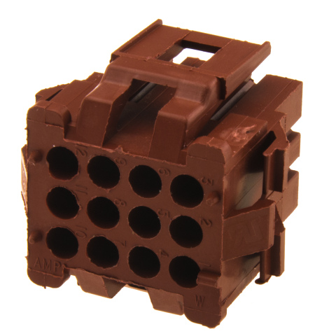 BBAtechniek artnr. 60504 - MATE-N-LOK 12-polig t.b.v. Schaudt EBL blok 3 (1x)
