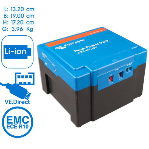 Victron Peak Power Pack 12.8V 20Ah 256Wh (1x) 
