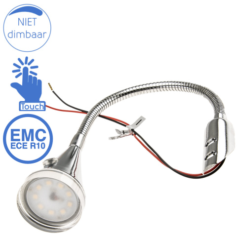 BBAtechniek artnr. 65533 - Lodi flex LED lamp 12V 1.8W 3200K 120lm (1x)