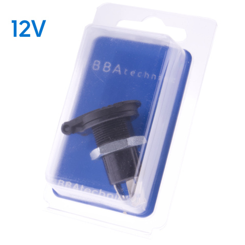 BBAtechniek artnr. 17589 - 6-24V 2-polige contactdoos kleine uitvoering(1x)