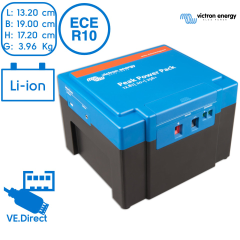 BBAtechniek artnr. 38259 - Victron Peak Power Pack 12.8V 20Ah 256Wh (1x) 