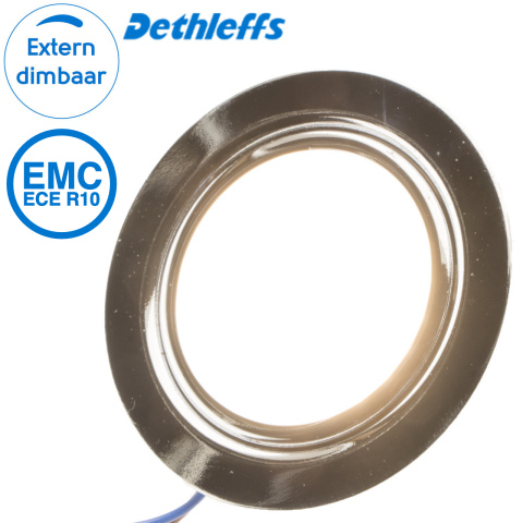 BBAtechniek artnr. 20192 - Dometic LED spot Steffi 12V 2W ECE R10(1x)