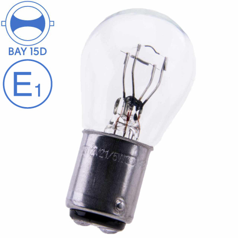 BBAtechniek artnr. 16450 - BAY15D 12V 21/5W BS380  lamp (10x)