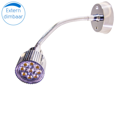 BBAtechniek artnr. 65508 - Cromata flex LED lamp 12V 0.6W 3200K 54lm (1x)