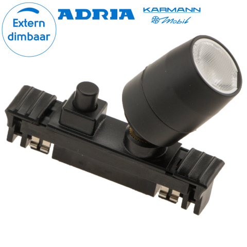 BBAtechniek artnr. 65565 - Rialto B LED spot met schakelaar 12V 1W (1x)