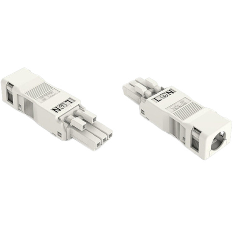 BBAtechniek artnr. 66028 - Wago Winsta mini connector female 3-polig (5x)