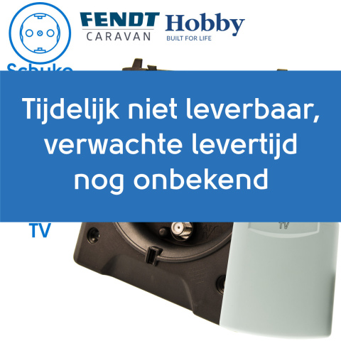 BBAtechniek artnr. 45109 - Voortent aansluiting CEE 230V  / TV / 12V (1x)