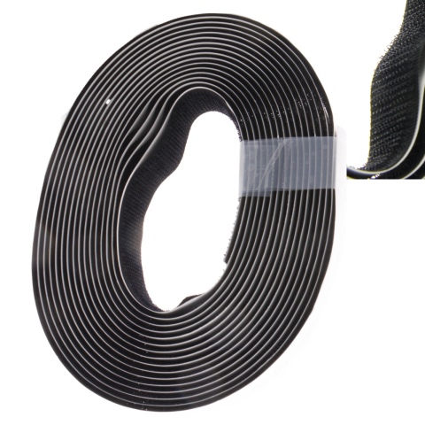 BBAtechniek artnr. 27086 - Klittenband 20mm enkelzijdig haak zelfklevend (5m)