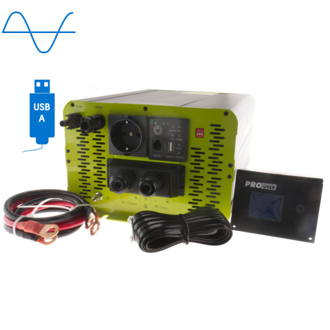 BBAtechniek artnr. 9832 - Pro-User PSI1500TX hybride zuivere sinus (1x)