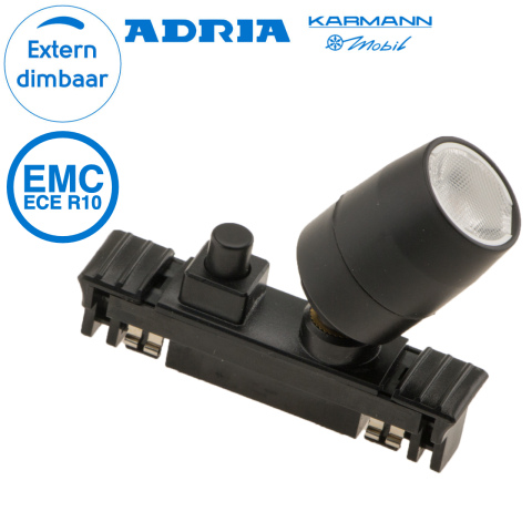 Rialto B LED spot met schakelaar 12V 1W (1x)