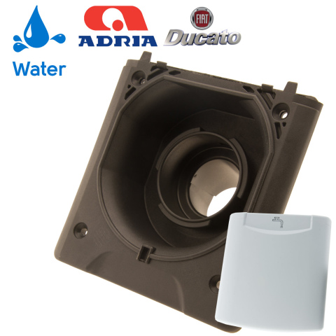 BBAtechniek artnr. 45206 - Watertank zonder watertankdop Fiat Bianco 549 (1x)