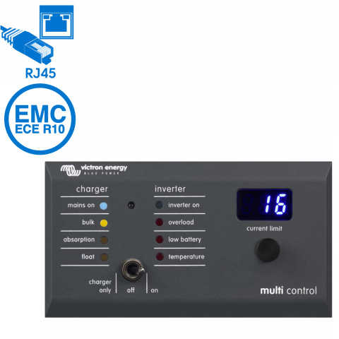 Victron digital multi control 200/200A GX 90º (1x)