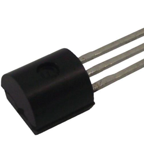 BBAtechniek artnr. 60238 - Transistor PNP 45V 800mA 625mW TO-92 (1x)