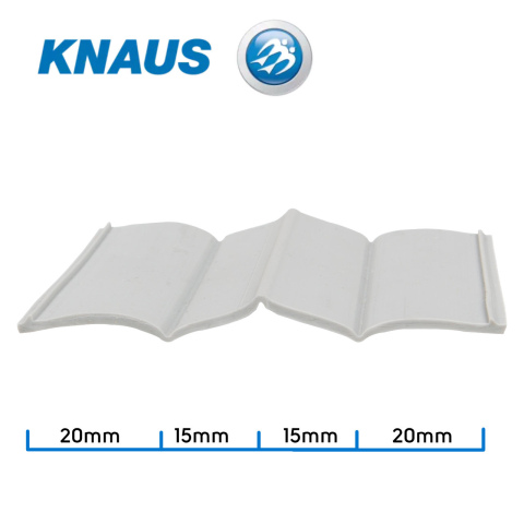 BBAtechniek artnr. 72710 - Onderlegrubber Knaus v.a. 2012 grijs (1x65m)